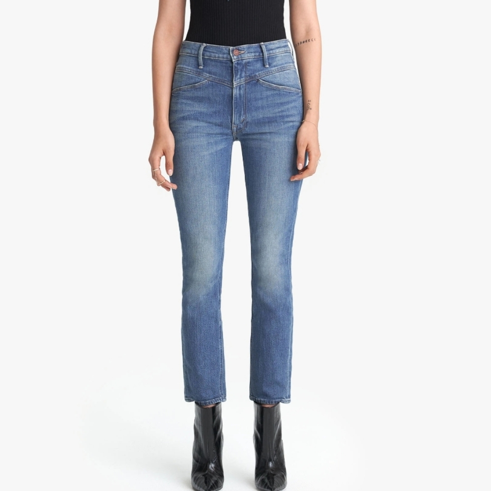 MOTHER Denim Dazzler Ankle Jeans - Wander Dust